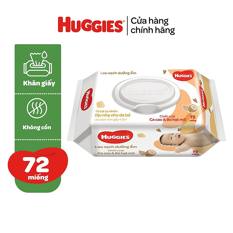 Chọn mua tại Shopee: Thùng 12 gói khăn ướt HUGGIES mua giá tốt nhất tại Shop Mall