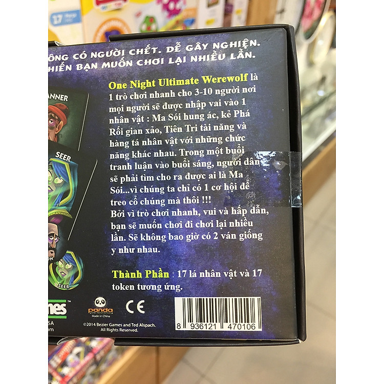 Thẻ sói One Night tại Fahasa Chính hãng Giá rẻ - Hình ảnh 5