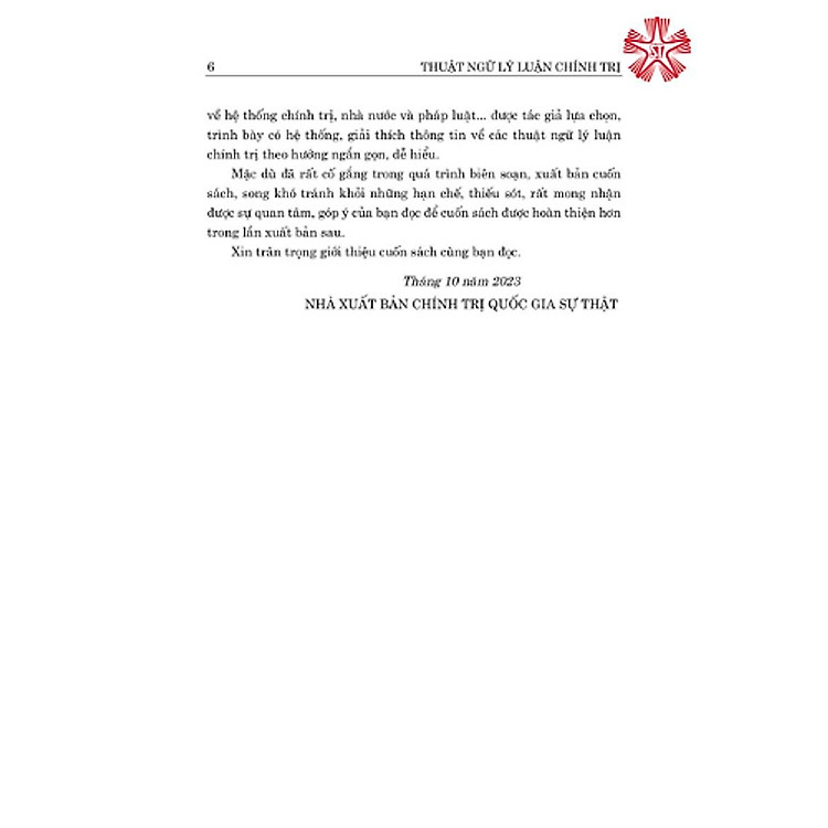 Thuật Ngữ Lý Luận Chính Trị - Ảnh 4