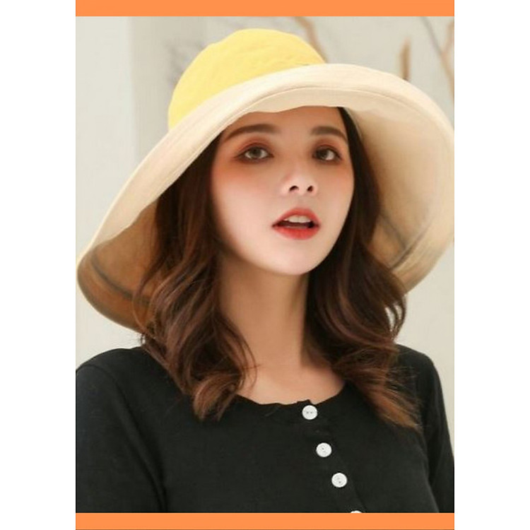 Mũ vải siêu rộng vành, siêu mát