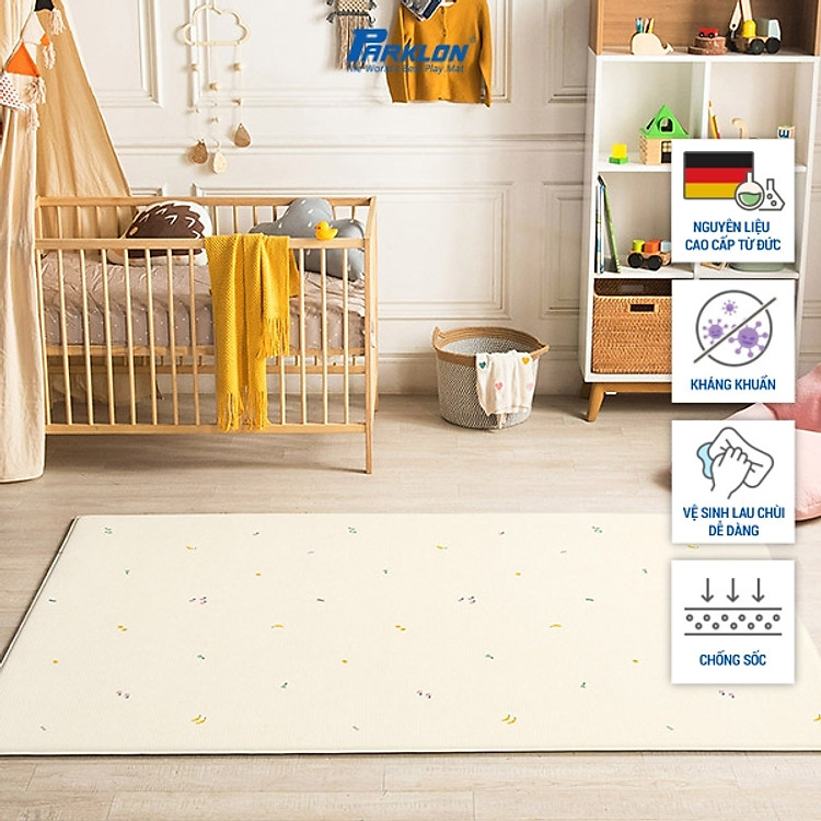 Mua tại Lazada: Thảm Em Bé Parklon Họa Tiết Trái Cây Chính hãng Giá tốt