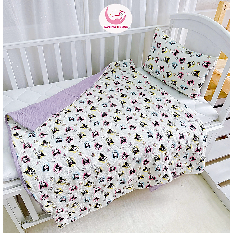 Tham Khảo tại ConCung: Bộ chăn gối muslin cho bé Katina , nhận ngay nhiều Ưu đãi