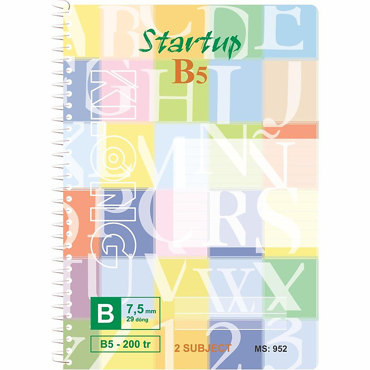 Sổ Lò Xo Đơn B5 (200 trang) - Ảnh 2