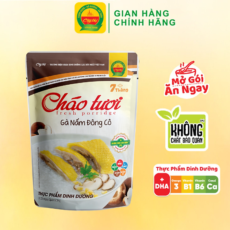 Tìm mua tại Avakids:Cháo Tươi Gà Nấm Đông Cô 260G, tràn ngập Khuyến mãi, Ưu đãi
