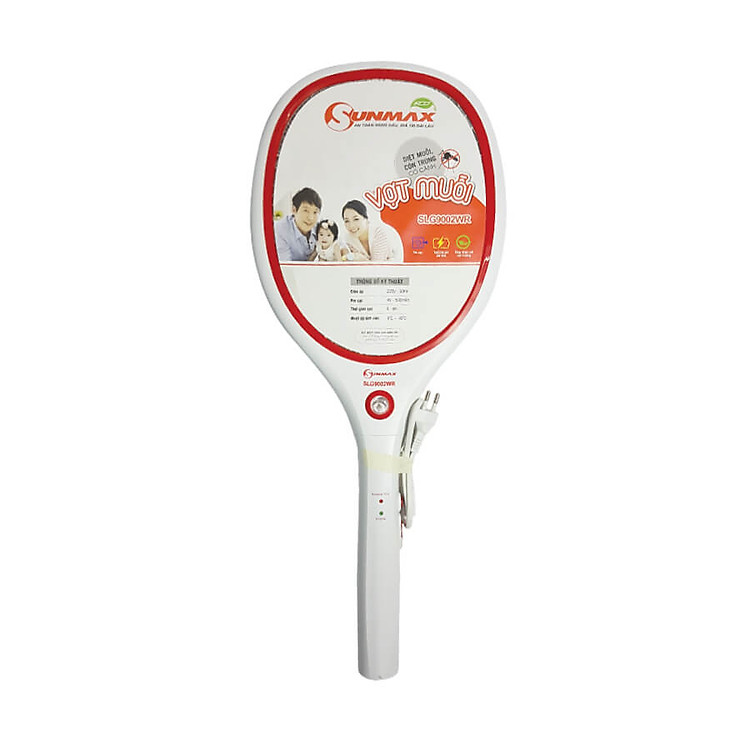 Vợt muỗi sạc tích điện Sunmax SLG9002WR