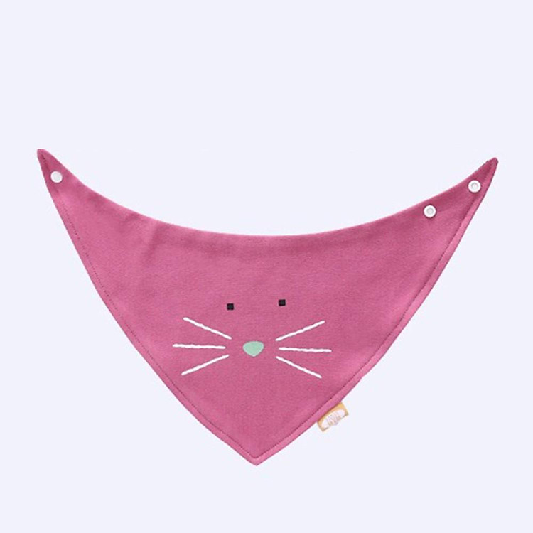 Yếm ăn dặm hình tam giác SKIDS hình thú ngộ nghĩnh cho bé yêu