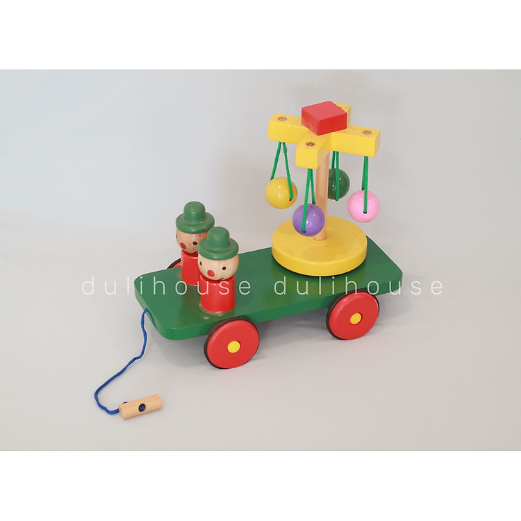 Mua tại Lazada: Đồ Chơi Gỗ Xe Chuyển Động DULI Chính hãng Tiết kiệm