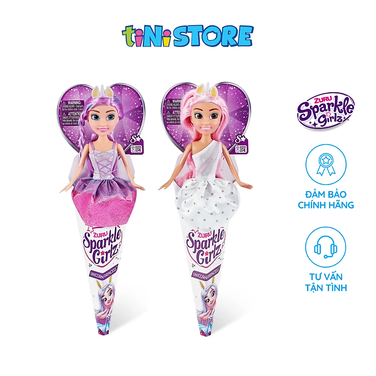 Búp Bê Công Chúa Unicorn Sparkle Girlz Chính hãng Ưu đãi - Hình ảnh 5