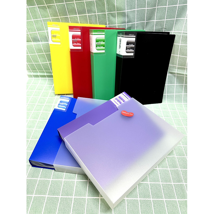 Bìa Hộp A4 Kidario (80 lá)