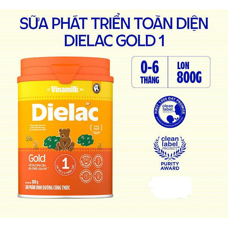 Sữa Bột Vinamilk Dielac Alpha Gold IQ 900g Giá tốt - Hình ảnh 3