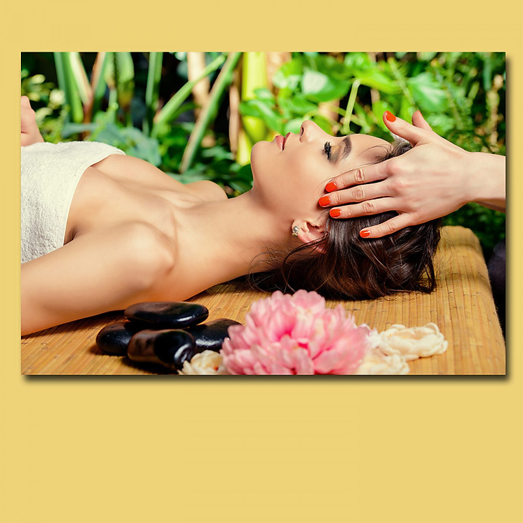 Tranh Spa treo tường Canvas T1063
