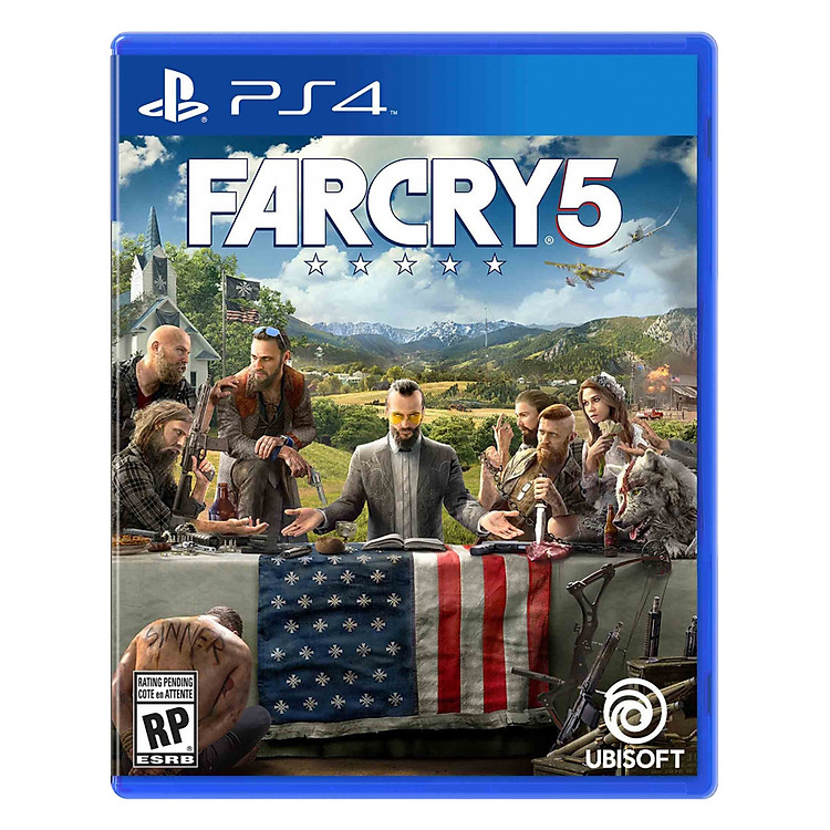 Đĩa Game PlayStation PS4 Sony Far Cry 5 Hệ Asia - Hàng Chính Hãng