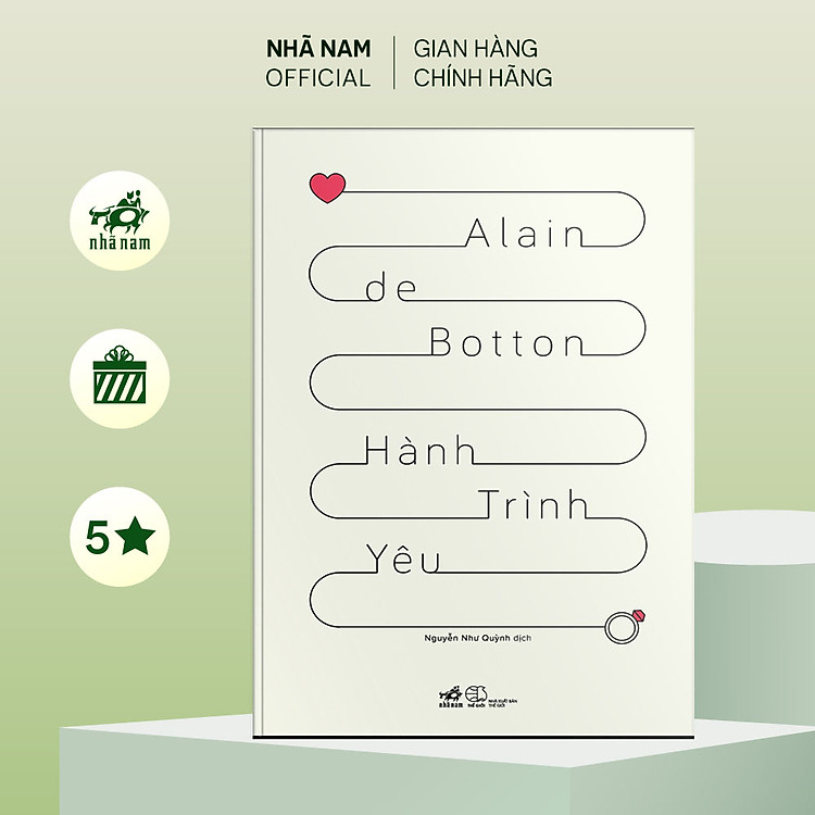 Sách - Hành trình yêu (The course of love) (Alain de Botton) - Nhã Nam Official