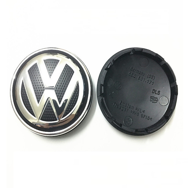Logo chụp mâm, ốp lazang dùng cho xe ô tô Volkswagen