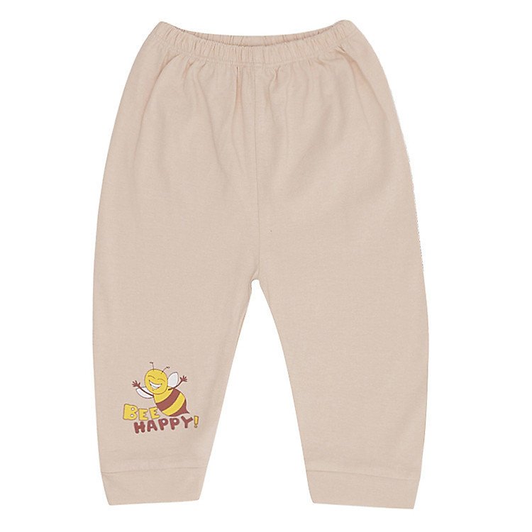 Quần Dài Hình Ong Happy Bieber - Màu Be