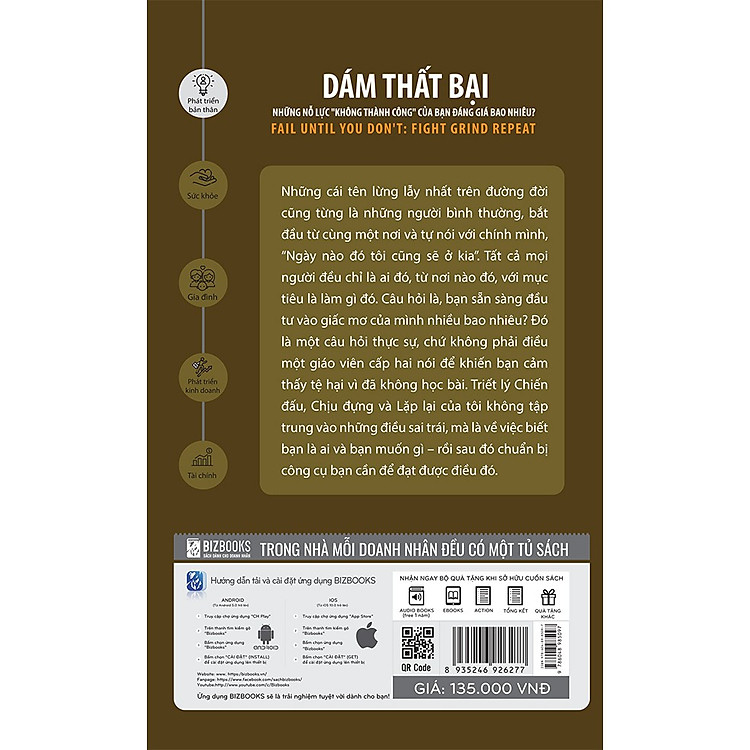 Dám Thất Bại - Những Nỗ Lực "Không Thành Công" Của Bạn Đáng Giá Bao Nhiêu? - Ảnh 2