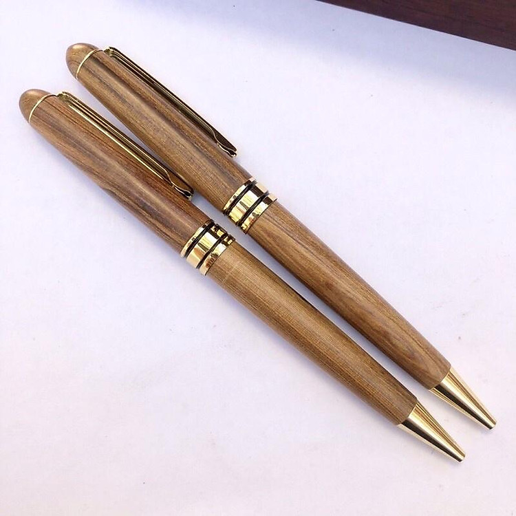 Bút Ký Gỗ Bách Xanh Nắp Xoay (PE994X) - Ảnh 7