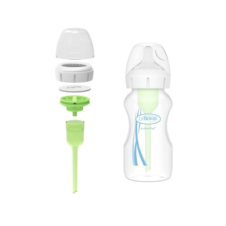 Mua Bình sữa Dr.Brown's 270ml cổ rộng Ưu đãi - Hình ảnh 4