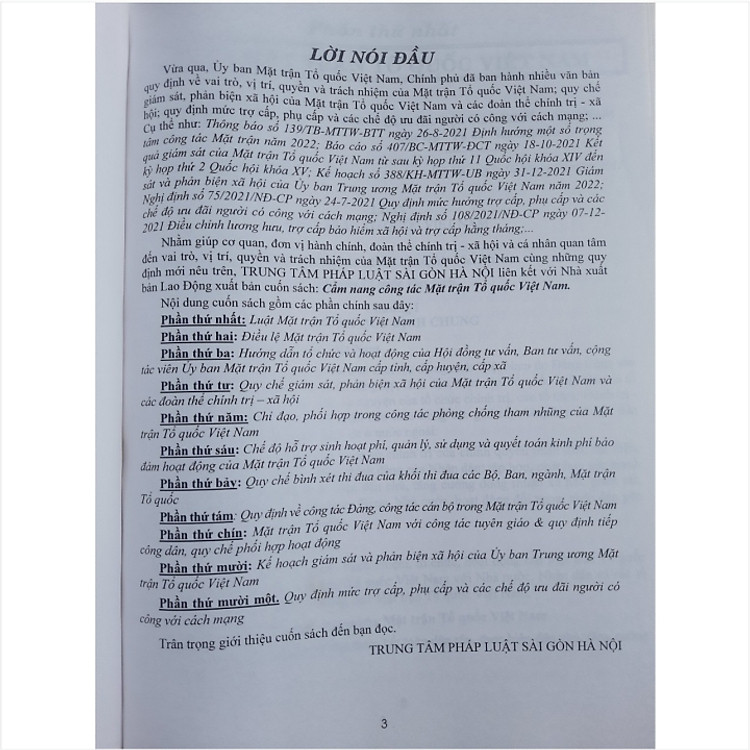 Cẩm nang công tác Mặt trận Tổ quốc Việt Nam - Ảnh 2