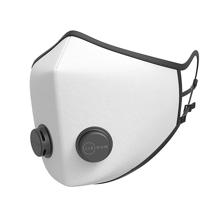 Khẩu trang lọc bụi cao cấp Airinum, trắng (Solid white)