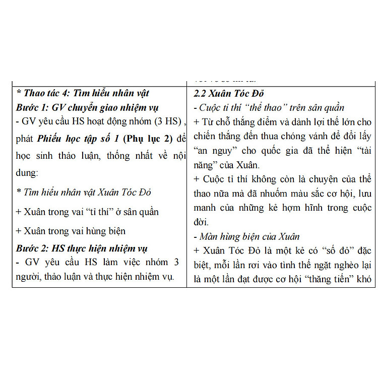 Kế hoạch bài dạy ngữ văn 12 - Tập 1 + 2 (Kết Nối) - Ảnh 6