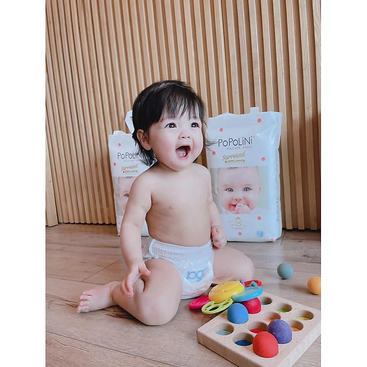 Mua Tã quần Popolini size L 46 miếng Chính hãng Giá tốt - Hình ảnh 5