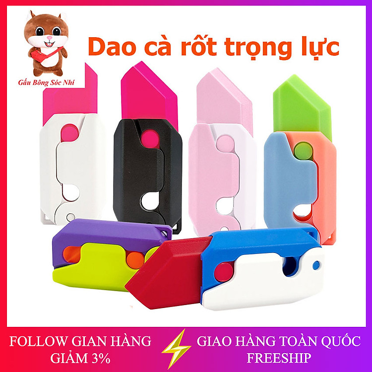 Tìm mua tại Avakids: Dao cà rốt 3D quà tặng học sinh - Ngập tràn khuyến mãi