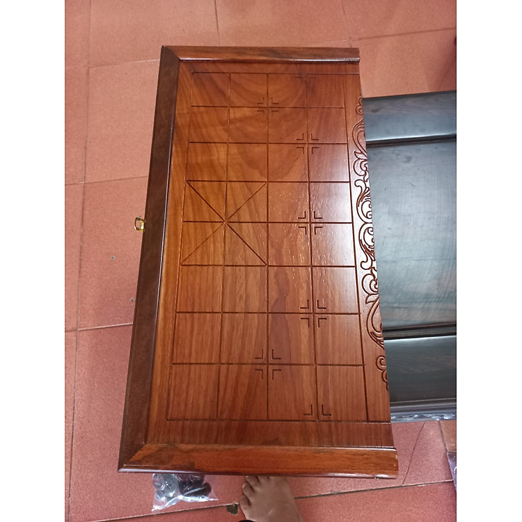 Mua Bàn cờ tướng gỗ trắc 3,8cm Chính hãng Giá tốt - Hình ảnh 5