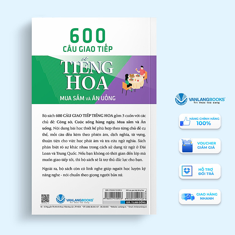 600 Câu Giao Tiếp Tiếng Hoa - Mua Sắm Và Ăn Uống - Ảnh 3