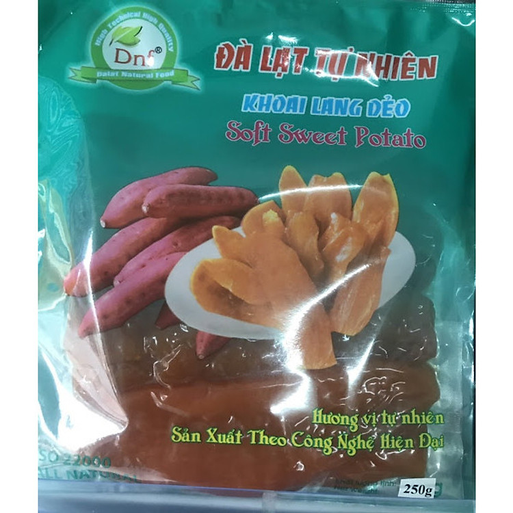 Khoai lang mật dẻo đặc sản Đà Lạt 250Gr