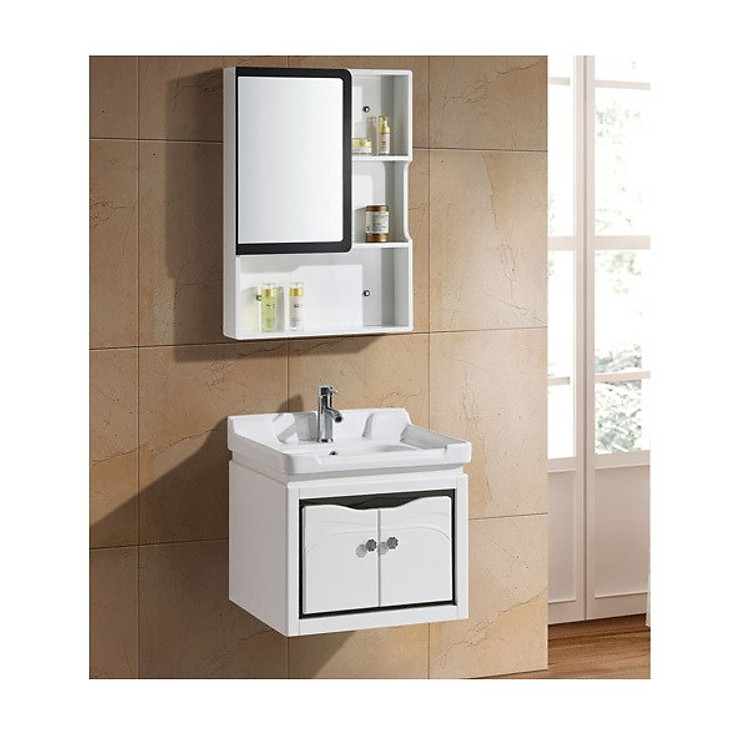 Tủ chậu lavabo - gương Napolon