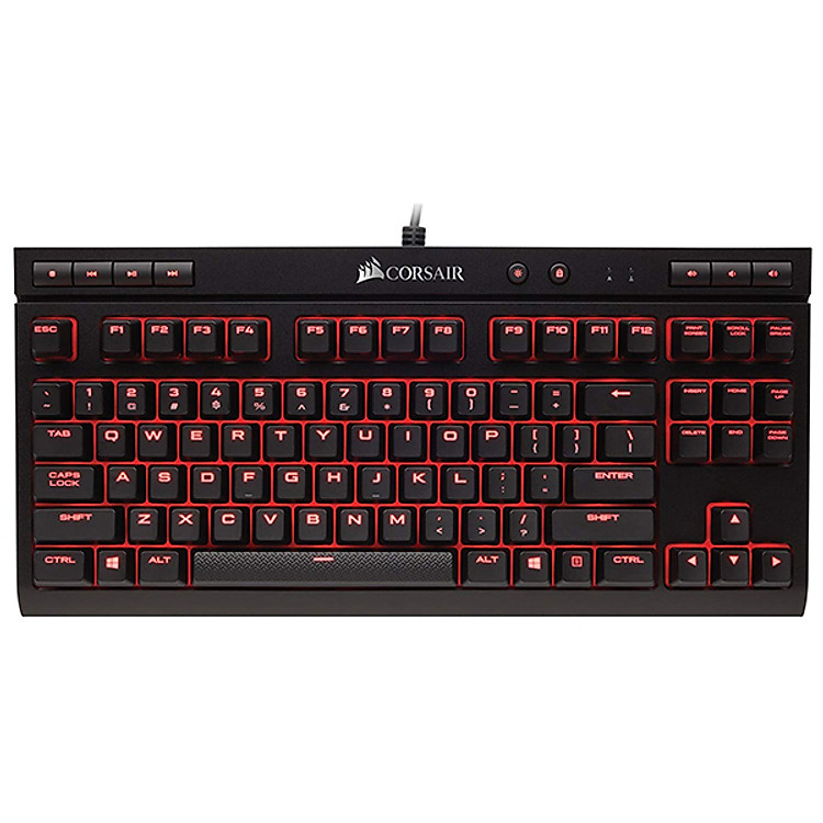 Bàn phím cơ Corsair K63 MX Red - Hàng chính hãng