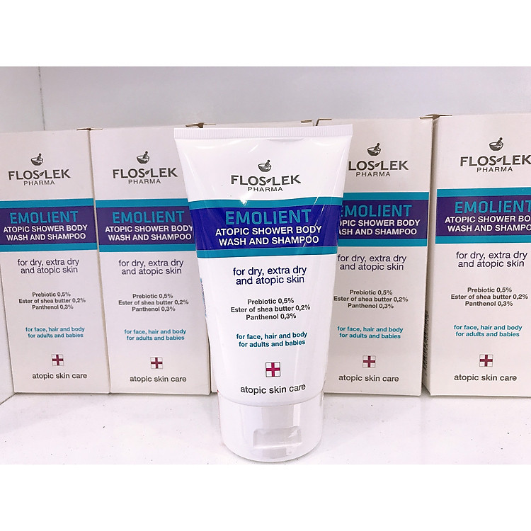 Dầu gội và sữa tắm Floslek 150ml Chính hãng Ưu đãi - Hình ảnh 2