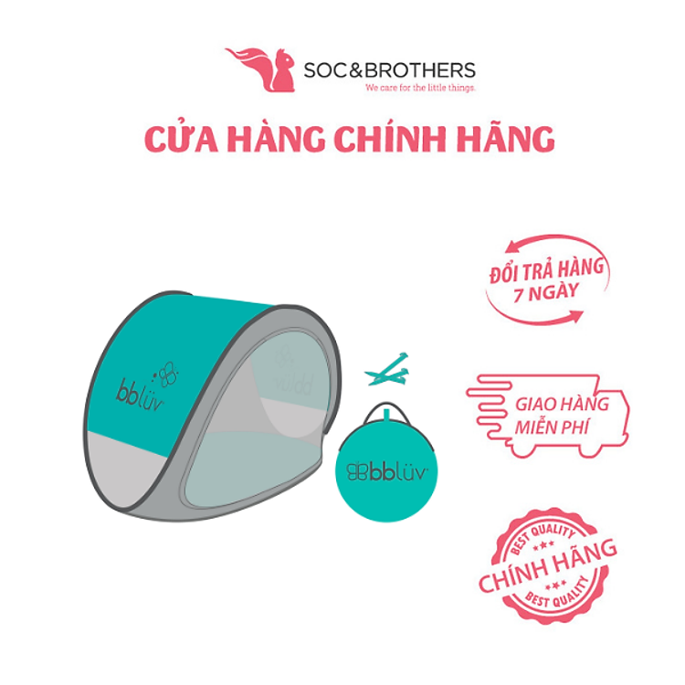 Lều du lịch tự bung chống UV Bblüv Chính hãng Giá rẻ - Hình ảnh 2