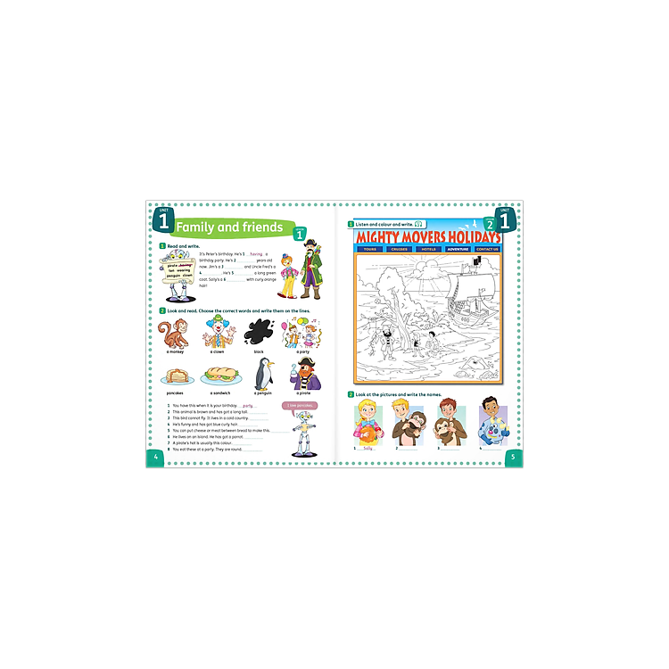 Mighty Movers 2ND Edition - Activity'S Book (Tái Bản 2023) - Ảnh 5