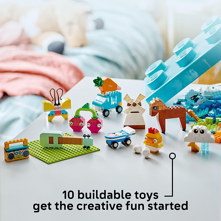 LEGO CLASSIC 11038 Thùng gạch sáng tạo Chính hãng Tiết kiệm - Hình ảnh 5