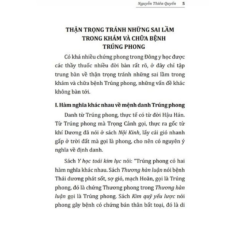 Kinh Nghiệm Để Tránh Sai Lầm Trong Chẩn Đoán Và Điều Trị Trong Đông Y (Ngộ Chẩn Ngộ Trị) - Ảnh 2