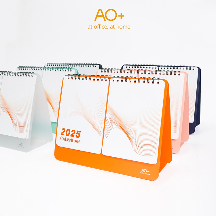 Lịch để bàn todo 2025 có lịch âm (Đế nhựa /6 màu) AA515 – Xanh tím than