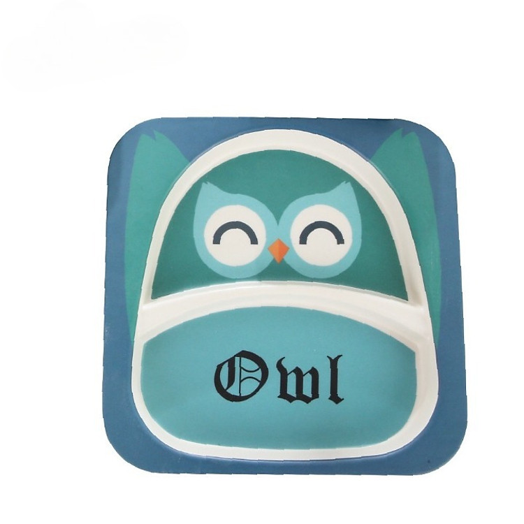 Khay ăn dặm chia 2 ngăn Bamboo Chính hãng Ưu đãi - Hình ảnh 2