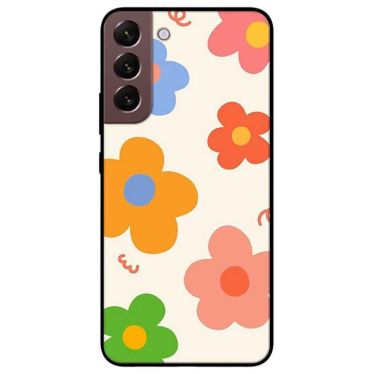 Ốp lưng dành cho Samsung S22 - S22 Plus - S22 Ultra - Hoa Màu Sắc Vàng