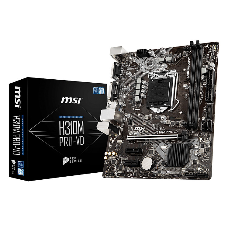 Bo Mạch Chủ Mainboard MSI H310M PRO-VD Socket 1151 - Hàng Chính Hãng