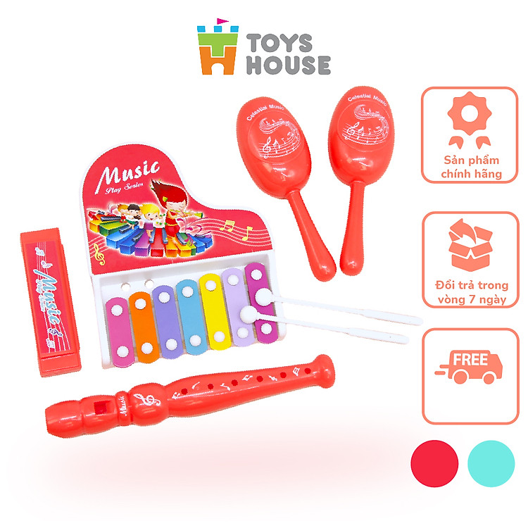 Mua tại MyKingdom: Đồ chơi âm nhạc Xylophone kèm sáo - Ngập tràn khuyến mãi
