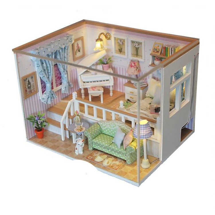 Bộ lắp ghép nhà búp bê Cute Room - Because of You