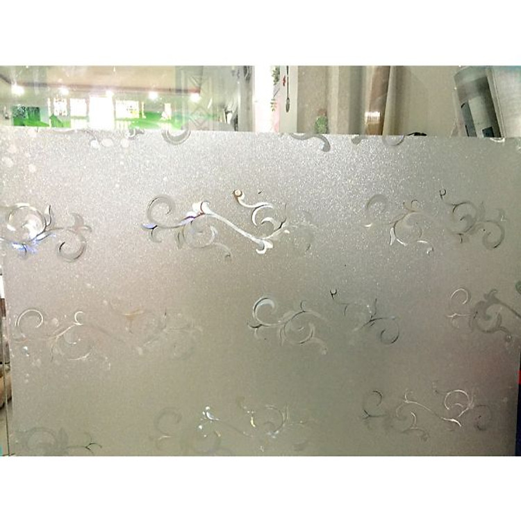 5m Decal dán kính mờ kim sa có sẵn keo họa tiết xinh xắn DK38(60x500cm)