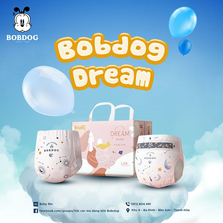 Tham Khảo tại ConCung: Tã Bobdog Dream Dán M tại Baby Rin , nhận ngay nhiều Ưu đãi