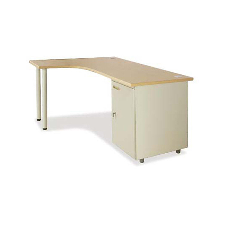 Bàn làm việc chân sắt Juno Sofa NT 190 BCT14-HS2 cánh mở liền bàn 140 x 120 x 75 cm