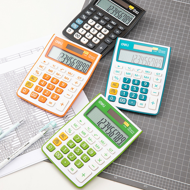 Máy Tính Kỹ Thuật 12 Số Deli E1238 - Ảnh 5