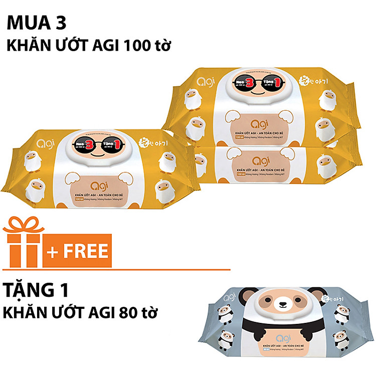 Combo Khăn Ướt Agi Siêu Rẻ Giá tốt - Hình ảnh 5