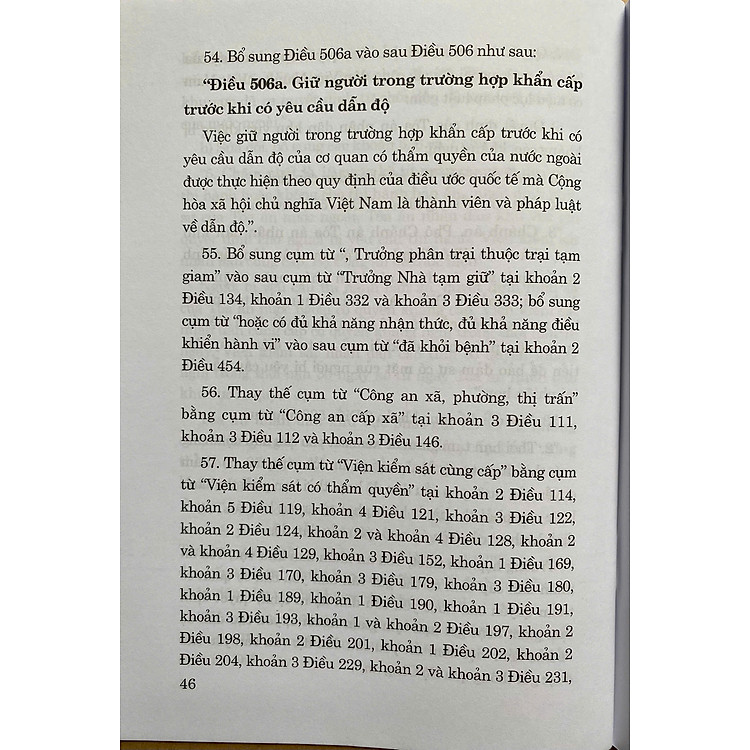 Luật Sửa Đổi, Bổ Sung Một Số Điều Của Bộ Luật Tố Tụng Hình Sự Năm 2025 - Ảnh 4