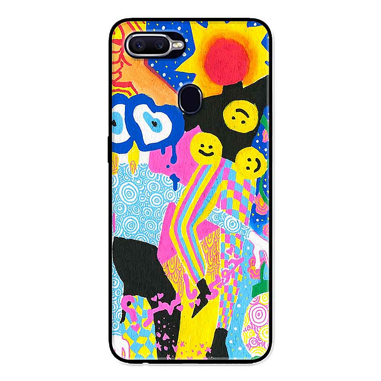 Ốp Lưng in cho Oppo A5s Mẫu Họa Tiết Ánh Dương - Hàng Chính Hãng